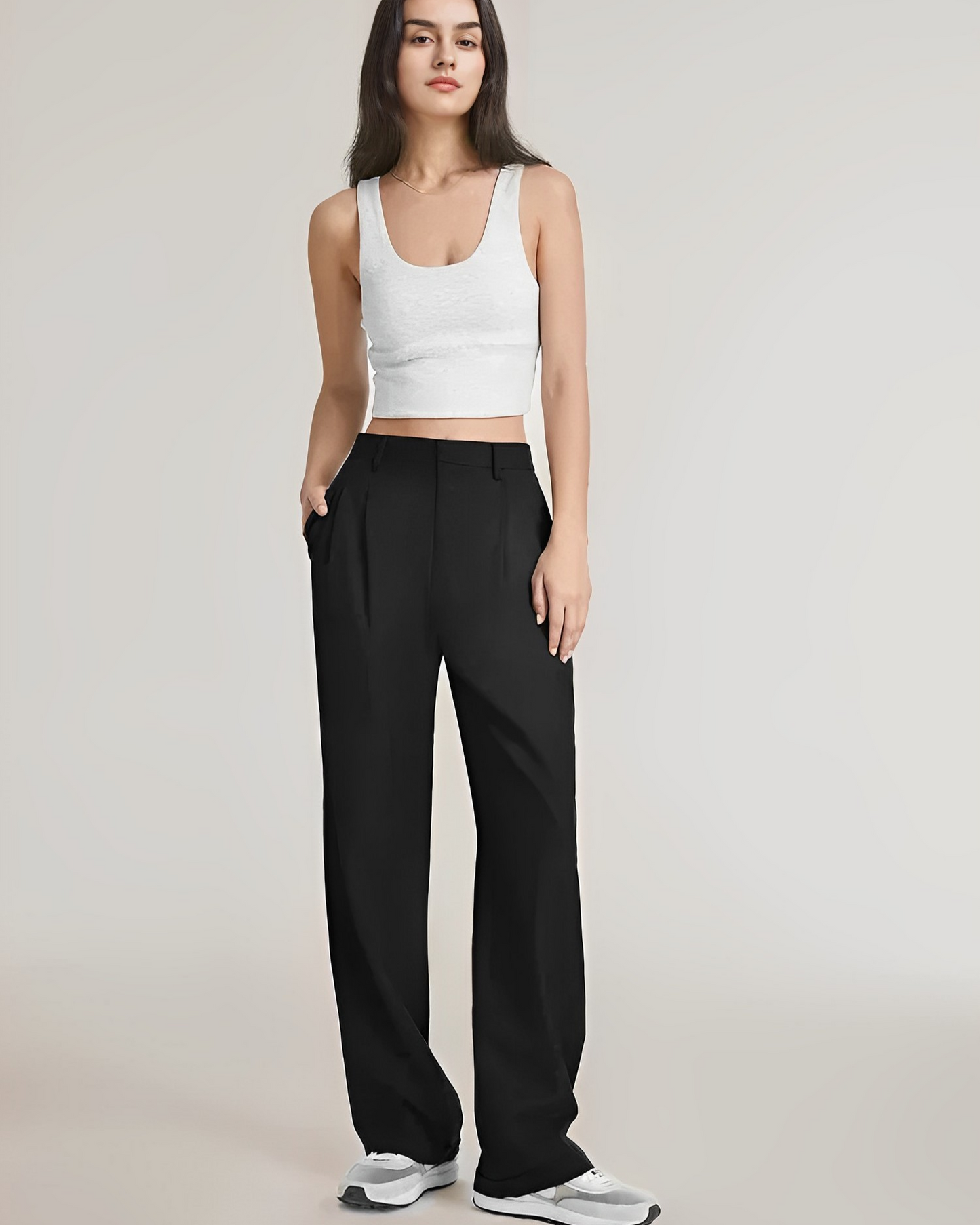 Vellessa – Elegante Damen Hose mit Weitem Bein & Maßgeschneidertem Look-HauteBerlin