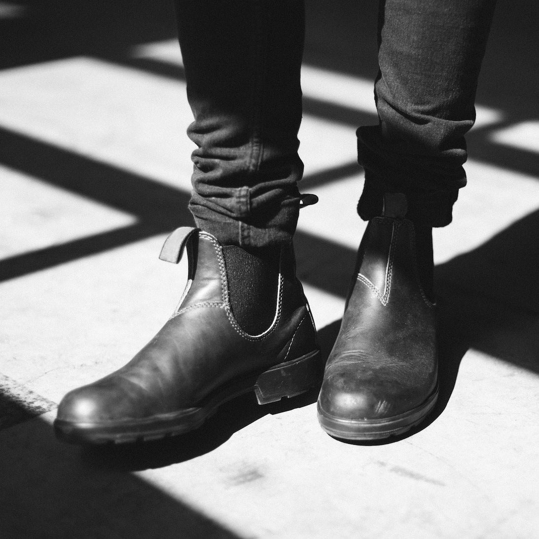 Chelsea-Stiefel – Schwarze Lederstiefel für Männer-HauteBerlin