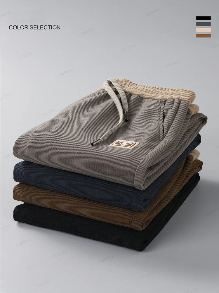 Cordhose - Kordelzug - Gerades Bein - Jogginghose - Herren Jogger-HauteBerlin