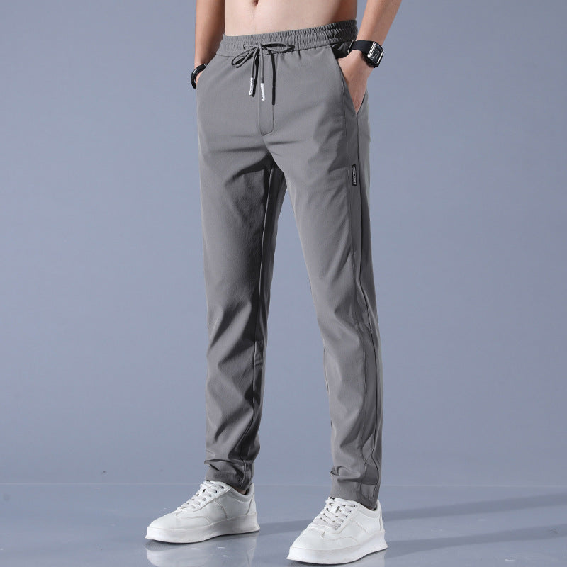 Golf Männer Lange Hosen-Dunkelgrau-XS-HauteBerlin
