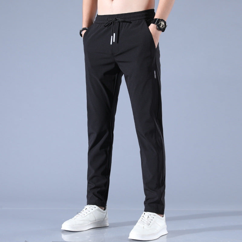 Golf Männer Lange Hosen-Schwarz-XS-HauteBerlin