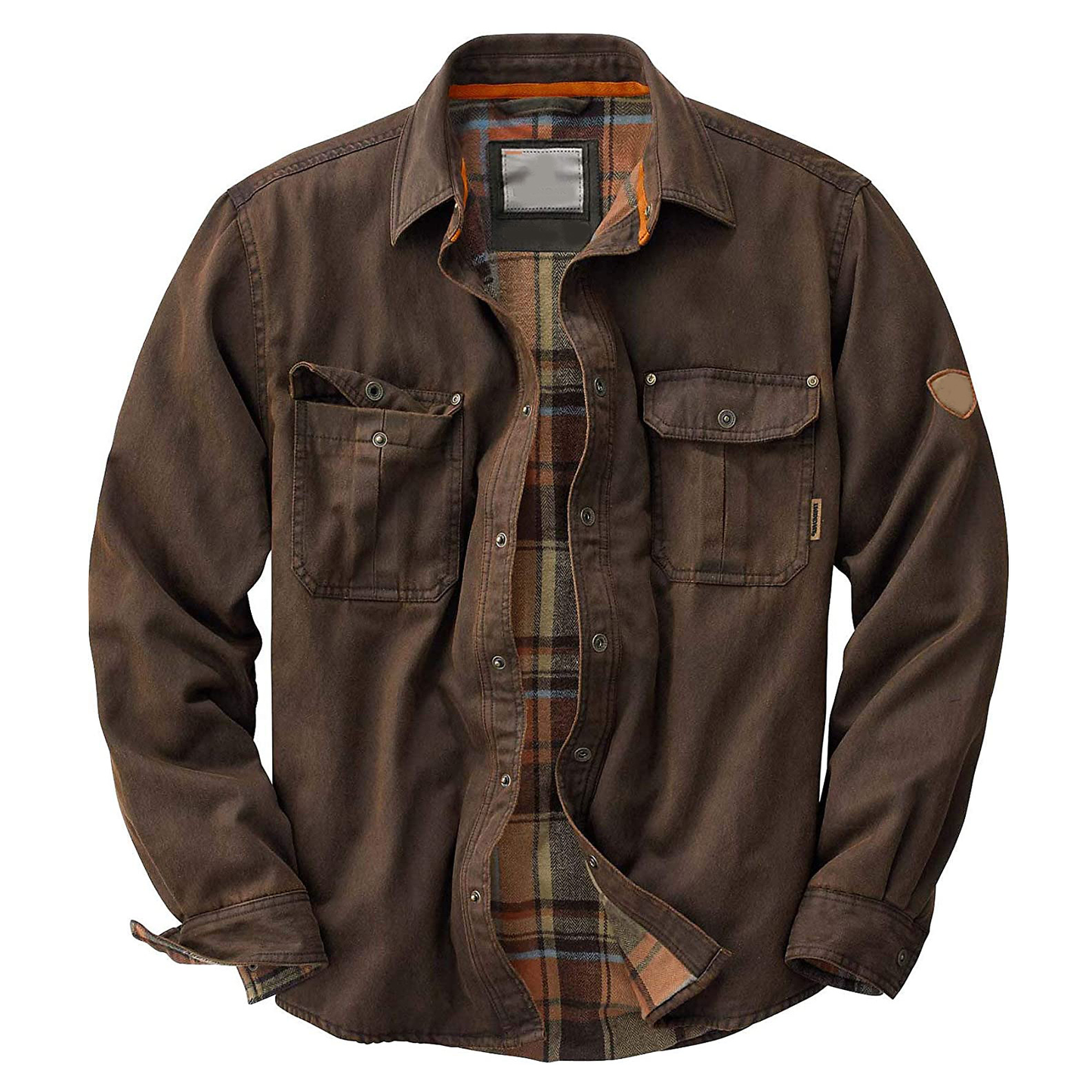 Herren-Overshirt – Lässig – Mit Knöpfen – Jeanshemd – Hemdjacke-HauteBerlin