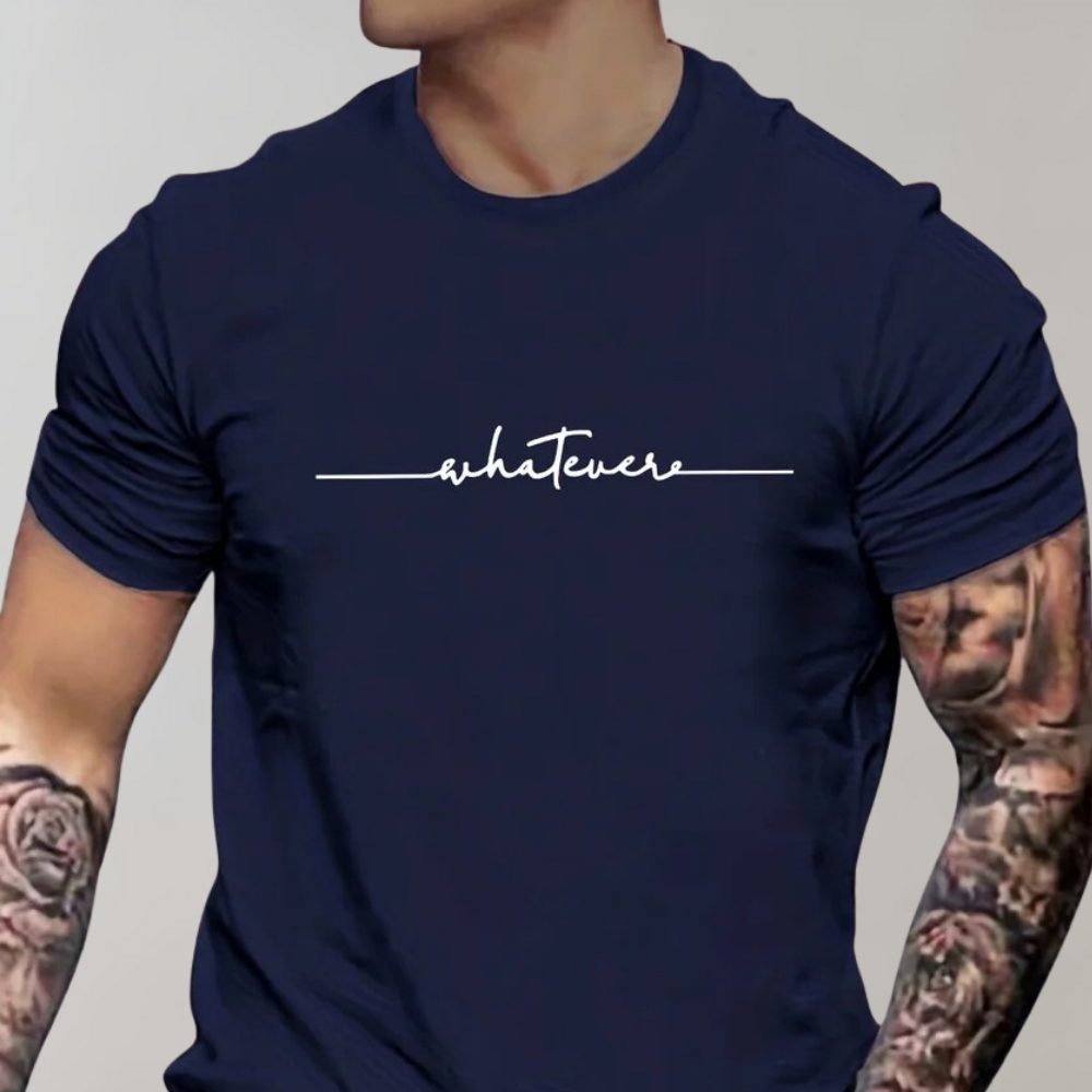 Herren T-Shirt - Kurzarm - Regular Fit - T-Shirt mit Rundhalsausschnitt - Herrenbekleidung-HauteBerlin