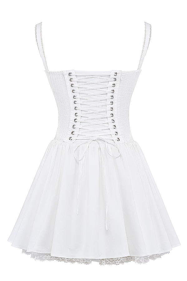 Korsettkleid - Ärmelloses Minikleid für Frauen-HauteBerlin