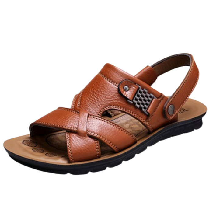 Ledersandalen – Ergonomisch – Sport – Orthopädische Sandalen – Herrensandalen-HauteBerlin