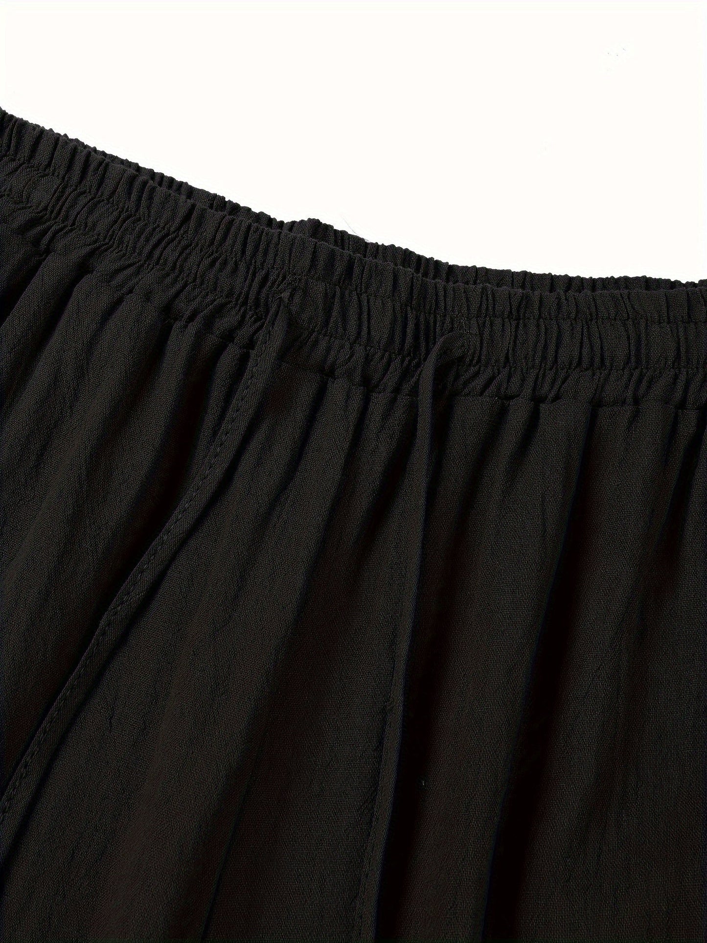 Leinenhose | Elastischer Bund | Kordelzug | Locker sitzende Hose | Herrenhose-HauteBerlin