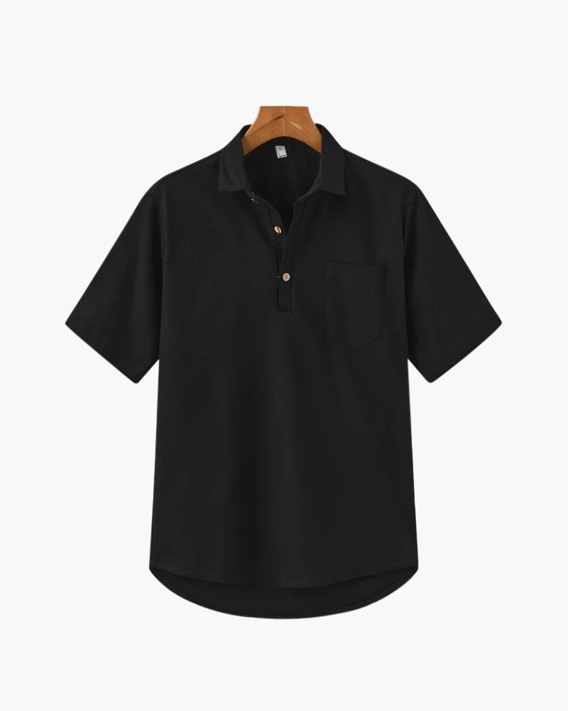 Polo-Shirt | Kurzarm | Mit Kragen | Sommerhemd | Herren-Polo-Shirt-HauteBerlin