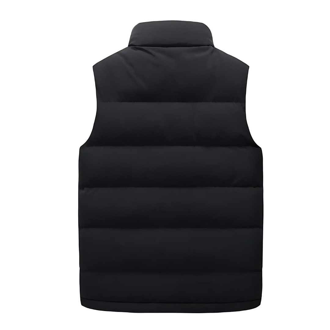 Puffer Vest – Ärmellose Weste mit Reißverschluss für Männer-HauteBerlin