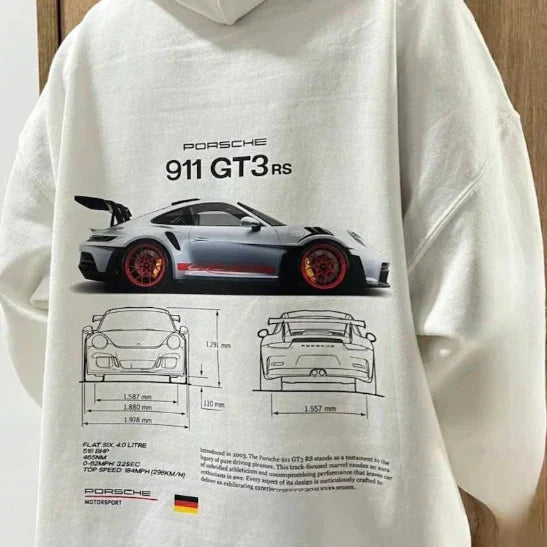 Drivara – Oversize Racing Hoodie für Herren mit Motorsport-Print & Streetwear-Style-HauteBerlin
