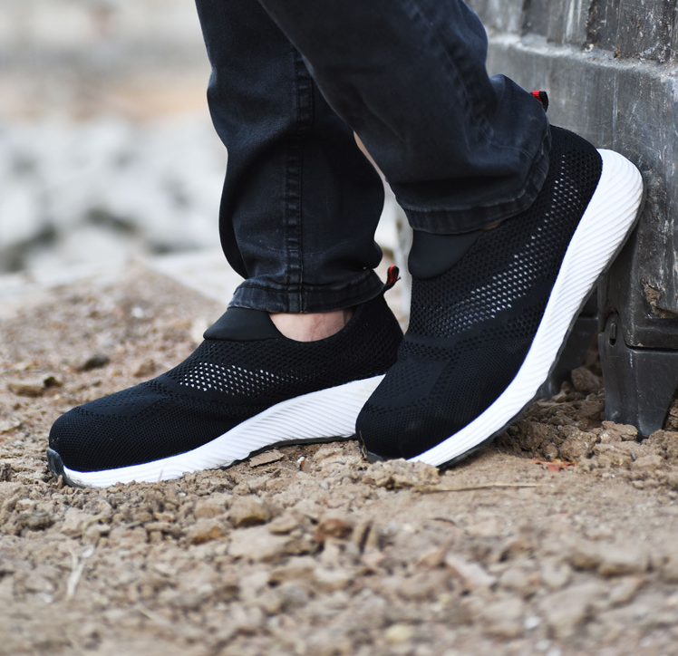 Sicherheitsschuhe – Rutschfest – Slip-On – Arbeitsschuhe – Herrenschuhe-HauteBerlin