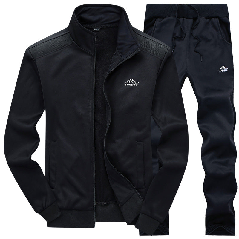Trainingsanzug | Slim Fit | Zip-Up | Herren-Trainingsanzug | Herren-Sportbekleidungs-Sets-HauteBerlin