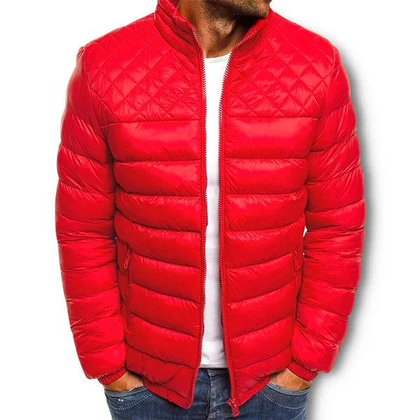 Winterjacke – Leichte Daunenjacke mit Reißverschluss für Herren-HauteBerlin