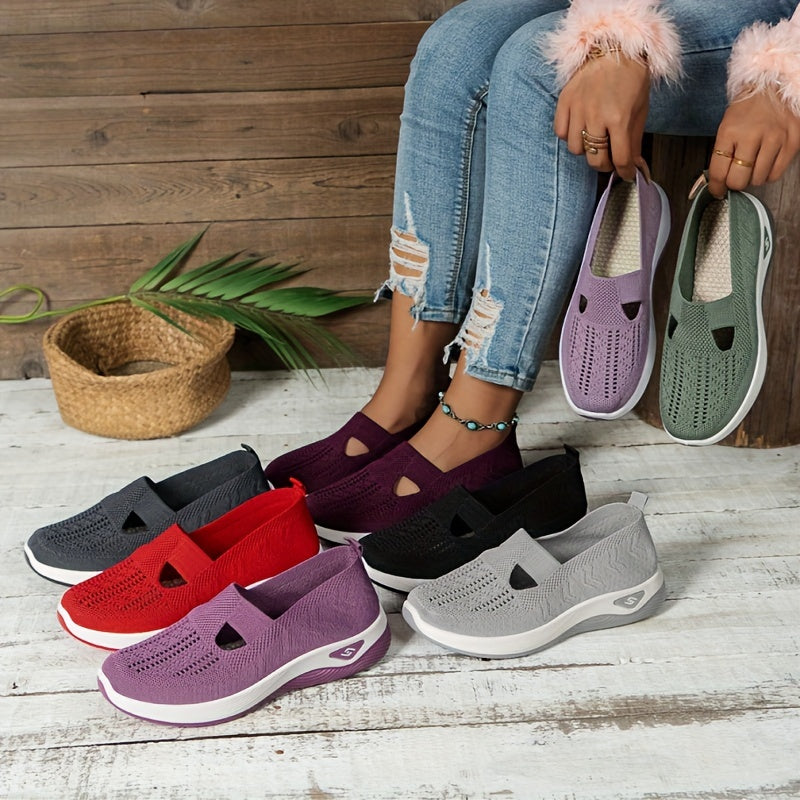 OrthoFlex – Bequeme Orthopädische Damen Sneaker zum Hineinschlüpfen-HauteBerlin
