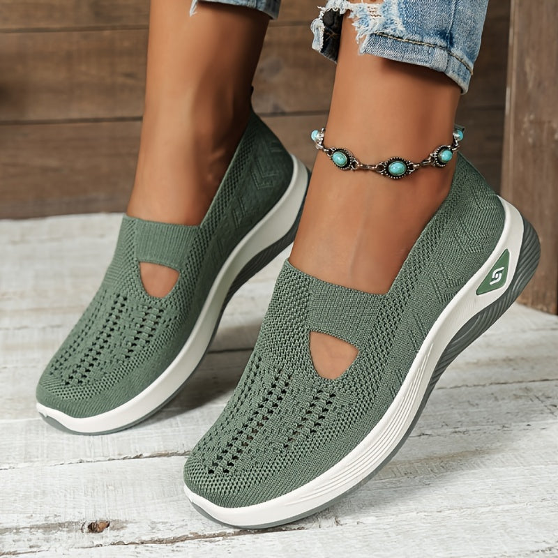 OrthoFlex – Bequeme Orthopädische Damen Sneaker zum Hineinschlüpfen-HauteBerlin