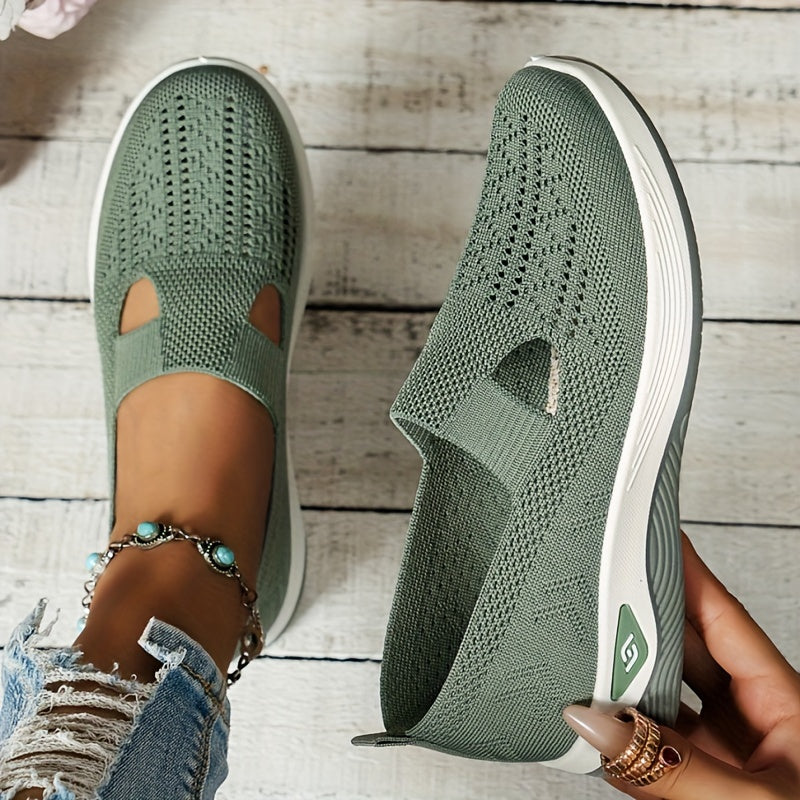 OrthoFlex – Bequeme Orthopädische Damen Sneaker zum Hineinschlüpfen-HauteBerlin