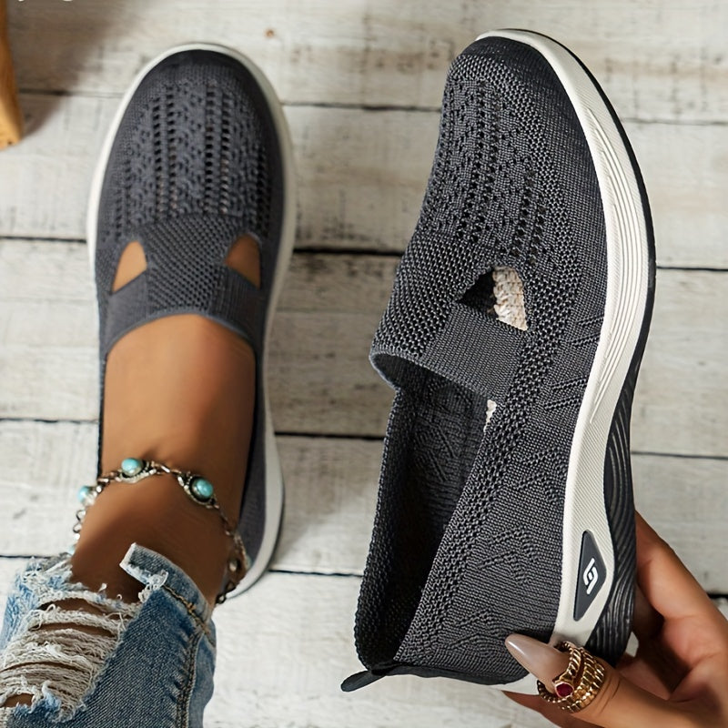 OrthoFlex – Bequeme Orthopädische Damen Sneaker zum Hineinschlüpfen-HauteBerlin