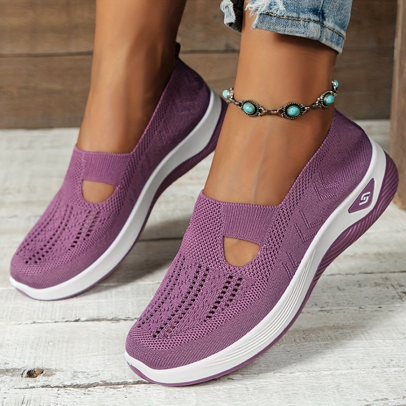 OrthoFlex – Bequeme Orthopädische Damen Sneaker zum Hineinschlüpfen-HauteBerlin