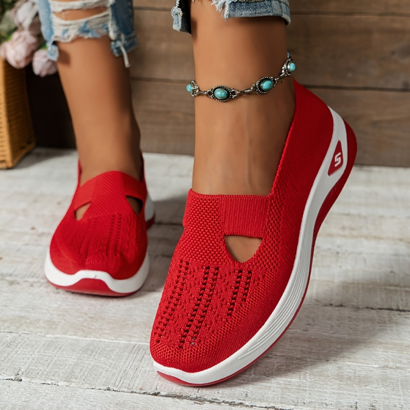 OrthoFlex – Bequeme Orthopädische Damen Sneaker zum Hineinschlüpfen-HauteBerlin