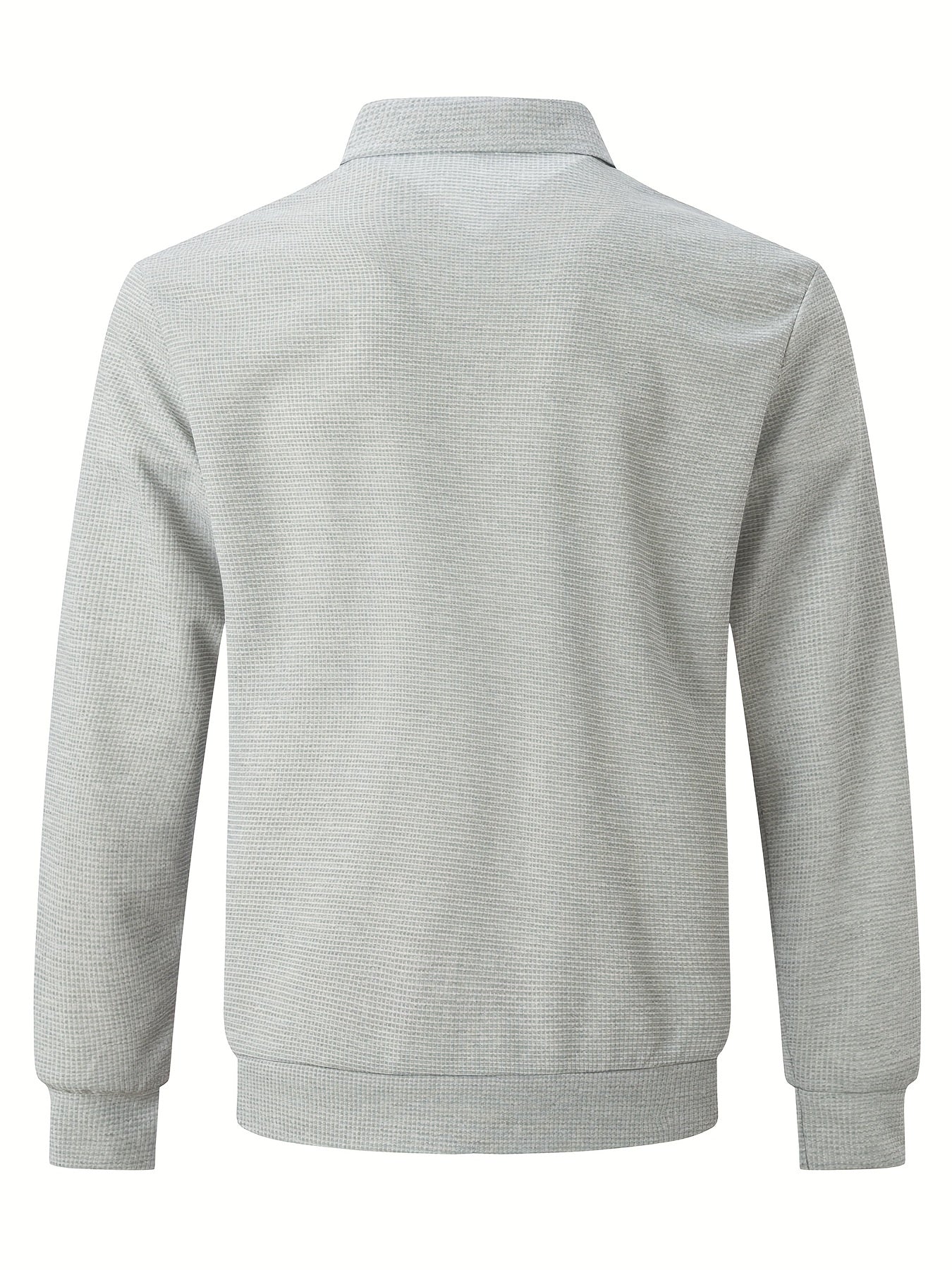 Zip Cardigan – Herren-Sweatshirtjacke mit Umlegekragen und durchgehendem Reißverschluss-HauteBerlin