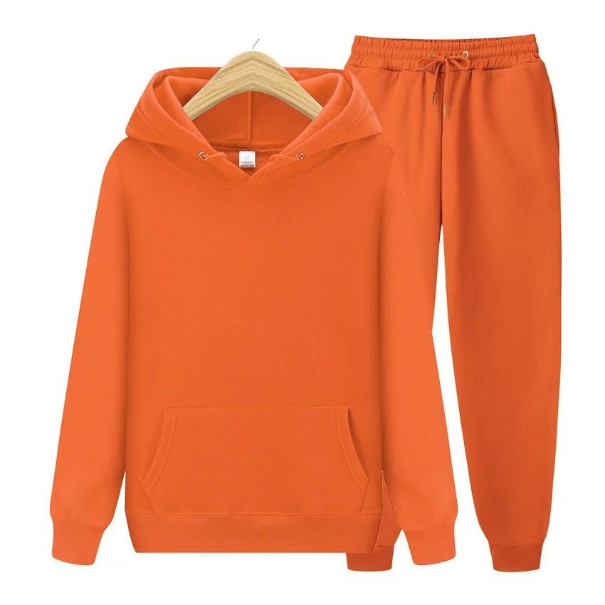Strionyx – Herren Trainingsanzug Set mit Hoodie & Jogginghose-Orange-S-HauteBerlin