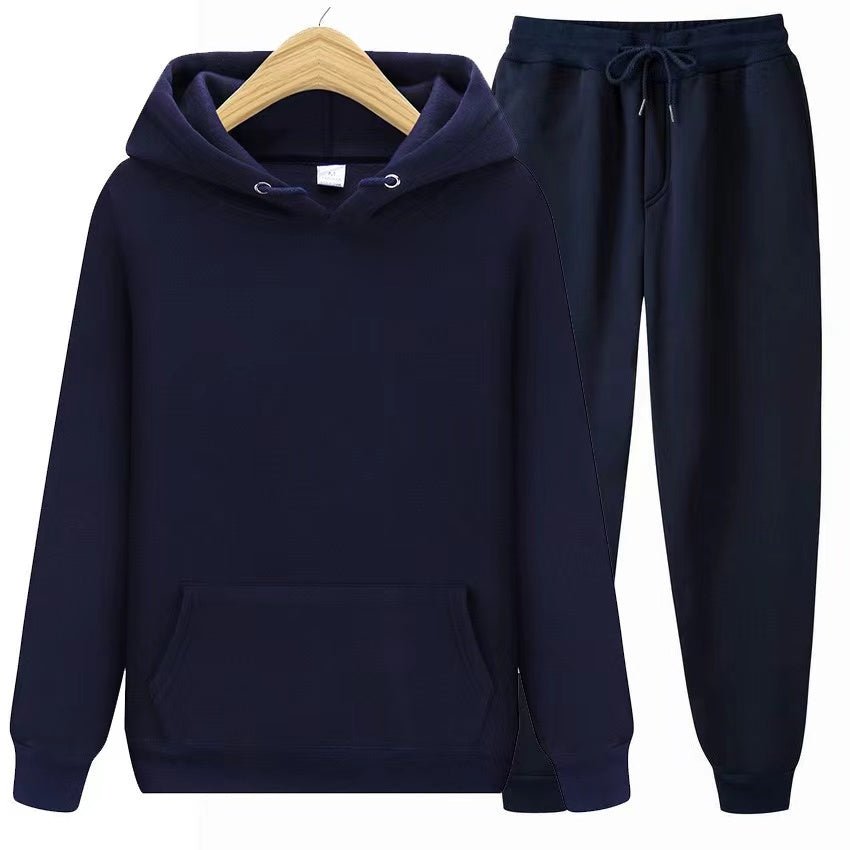 Strionyx – Herren Trainingsanzug Set mit Hoodie & Jogginghose-Marineblau-S-HauteBerlin