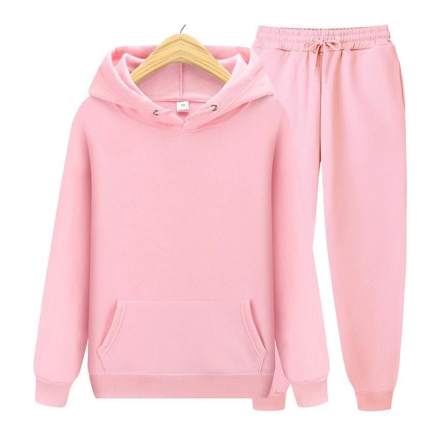 Strionyx – Herren Trainingsanzug Set mit Hoodie & Jogginghose-Hellrosa-S-HauteBerlin