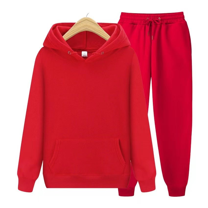 Strionyx – Herren Trainingsanzug Set mit Hoodie & Jogginghose-Rot-S-HauteBerlin