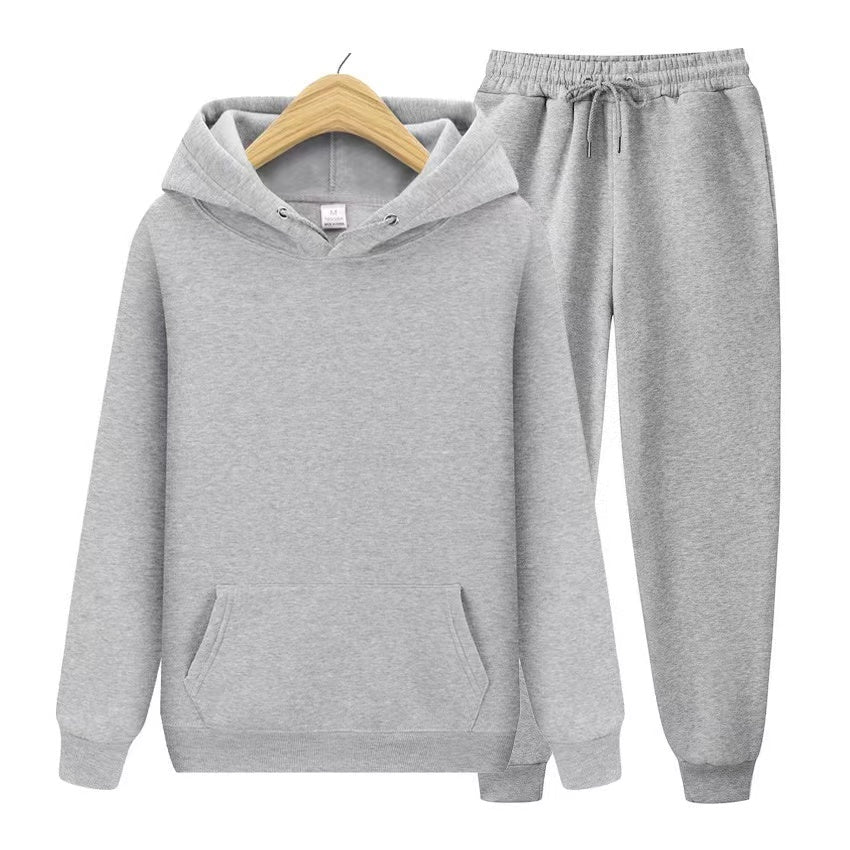 Strionyx – Herren Trainingsanzug Set mit Hoodie & Jogginghose-Grau-S-HauteBerlin