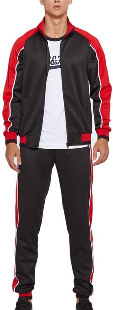 Herren-Trainingsanzug – Sportliches Set aus Jacke mit Reißverschluss und Trainingshose