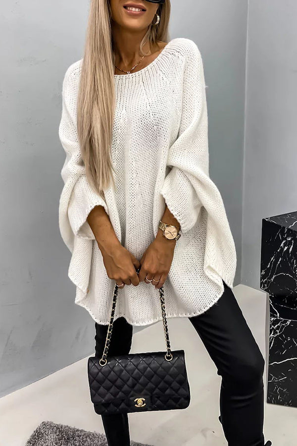 Eveliá – Eleganter Damen Strickpullover mit Feinstrick-Design-Creme-S-HauteBerlin