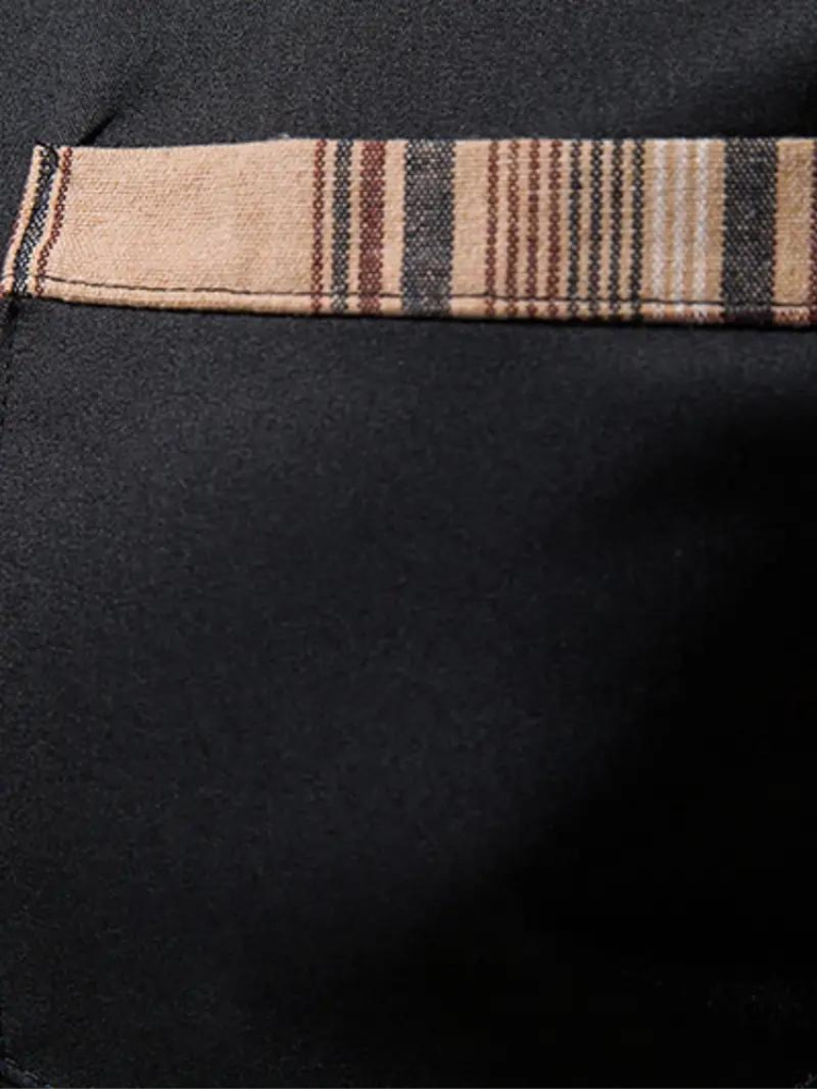 Aidan Kleid Hemd | Herren Langarmhemd mit Revers-Chaps Herrenmode