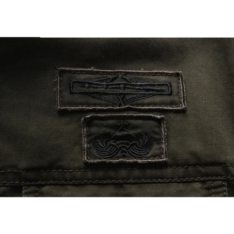 Armeegrüne Jacke | Zip-Up | Taschen | Herrenjacke | Outdoorjacke-HauteBerlin