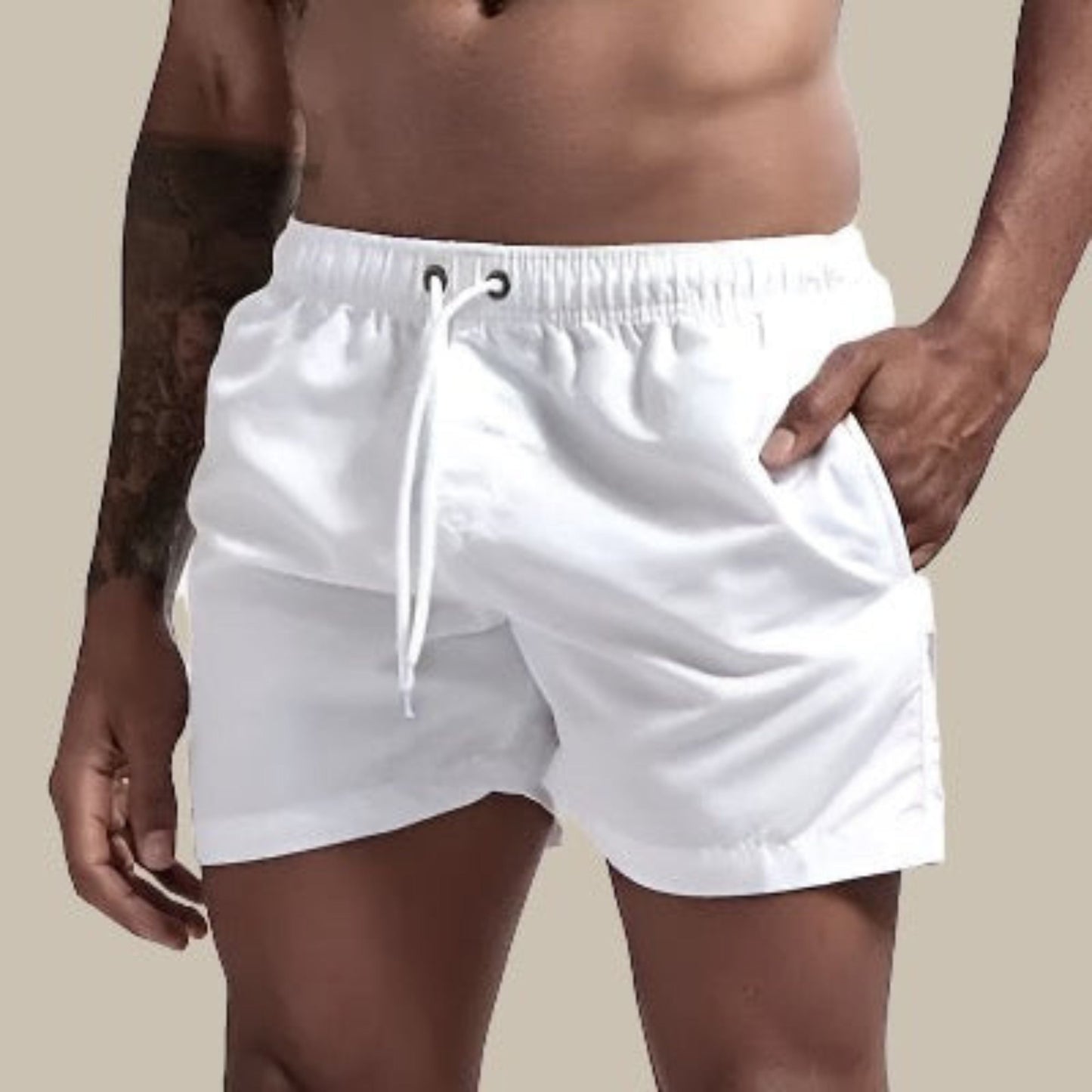 Badeshorts – Elastischer Bund – Schnelltrocknend – Badehose für Männer – Bademode für Männer-HauteBerlin