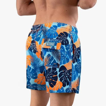 Badeshorts – Kordelzug – 2-in-1 – Boardshorts – Bademode für Männer-HauteBerlin