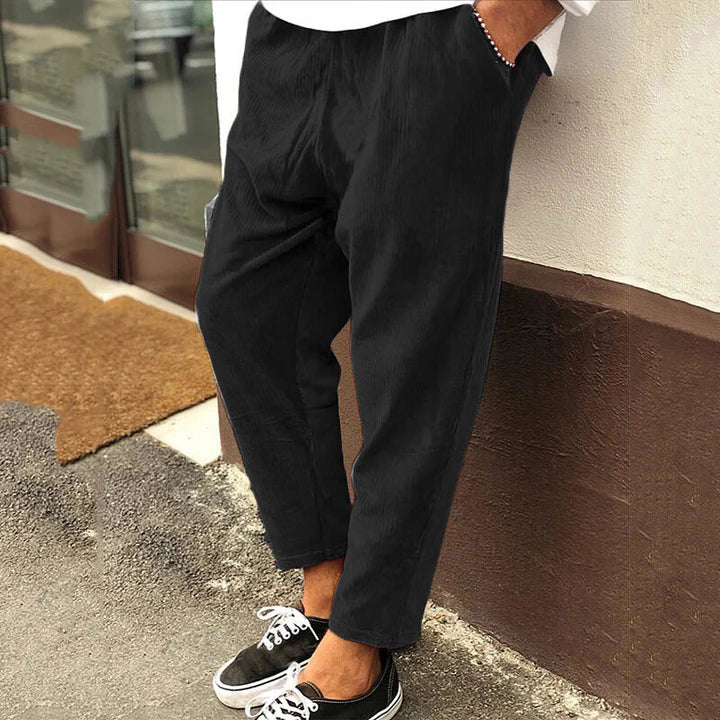 Baggy Pants | Cropped | Loose fit | Cordhosen | Herrenhosen-HauteBerlin
