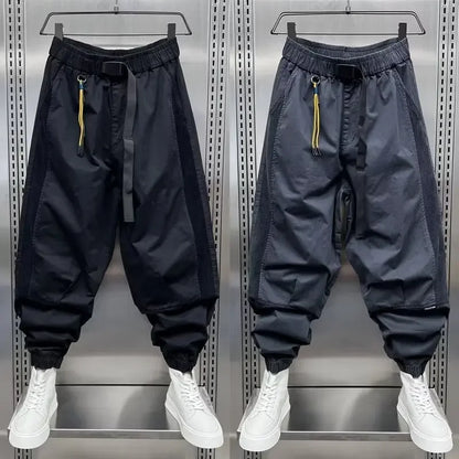 Baggy Pants - Elastic Waist Loose Fit Track Pants für Männer-HauteBerlin