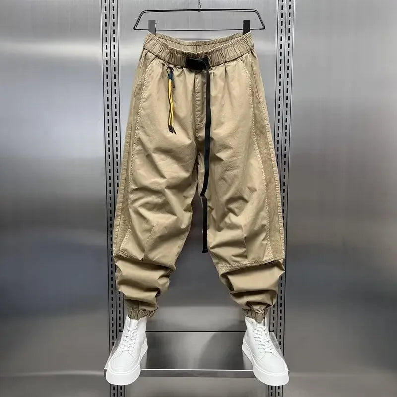 Baggy Pants - Elastic Waist Loose Fit Track Pants für Männer-HauteBerlin
