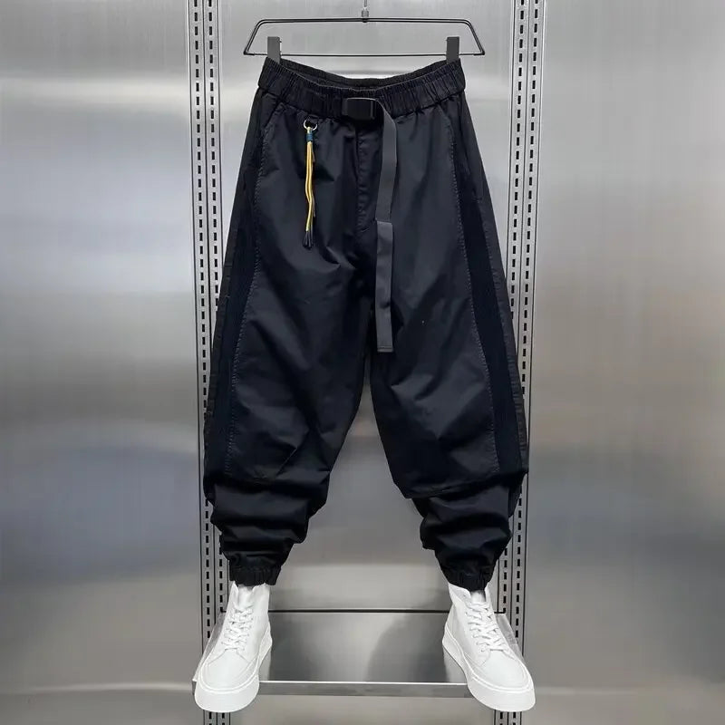 Baggy Pants - Elastic Waist Loose Fit Track Pants für Männer-HauteBerlin