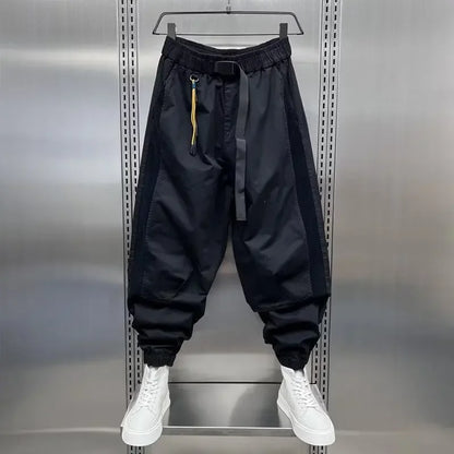 Baggy Pants - Elastic Waist Loose Fit Track Pants für Männer-HauteBerlin