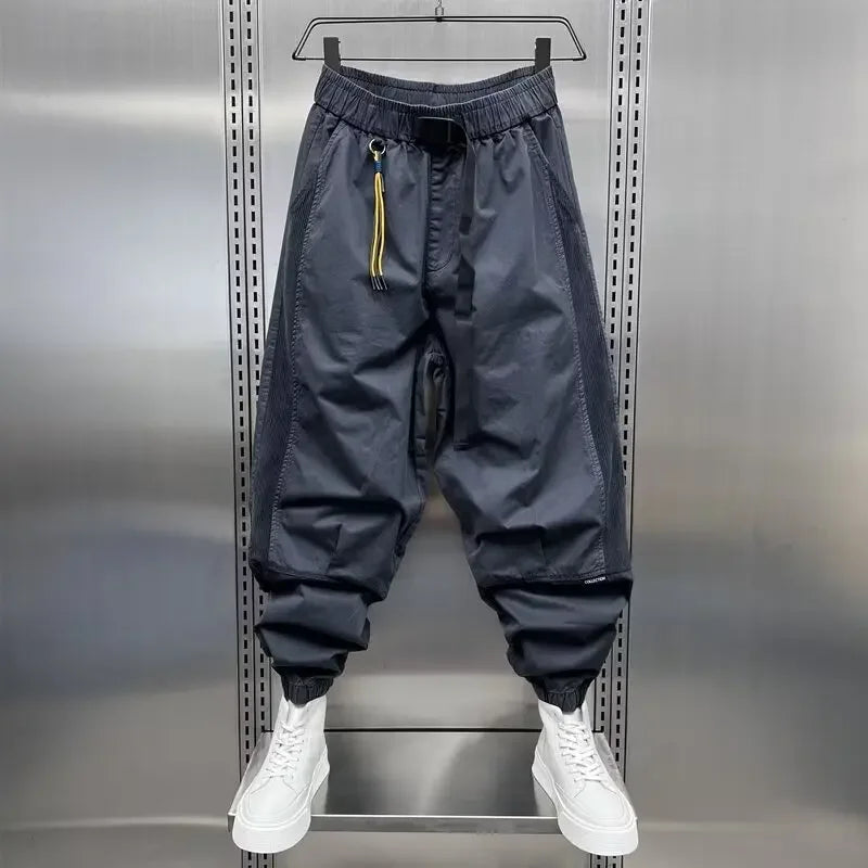 Baggy Pants - Elastic Waist Loose Fit Track Pants für Männer-HauteBerlin