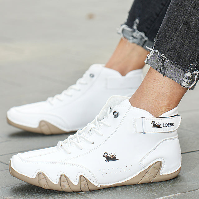 Barfußschuhe | Rutschfest | Slip-On | Sneakers mit Knöchelriemen | Herrenschuhe-HauteBerlin