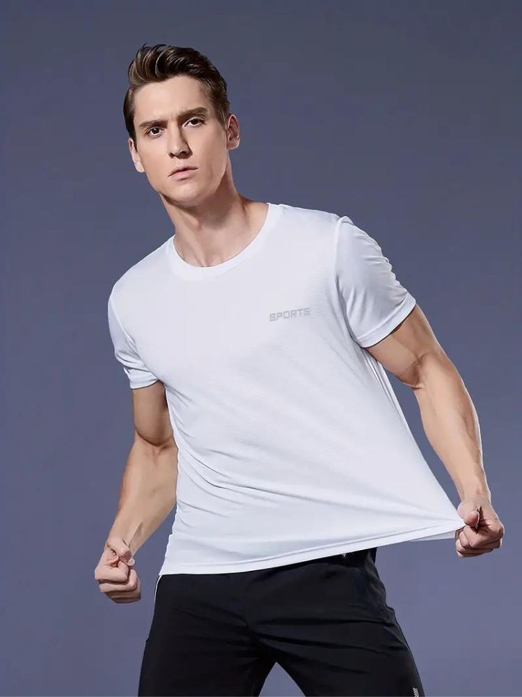 Barlow Sport T-Shirt | Schnell trocknendes Workout-T-Shirt für Männer-HauteBerlin