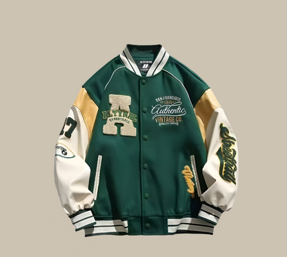 Baseballjacke – Oversized – Collegejacke – Bomberjacke – Herrenjacke-HauteBerlin