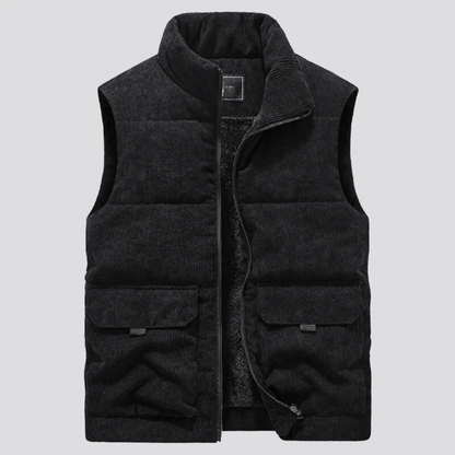 Bodywarmer | Cord | Gefüttert | Pufferweste | Herrenweste-HauteBerlin