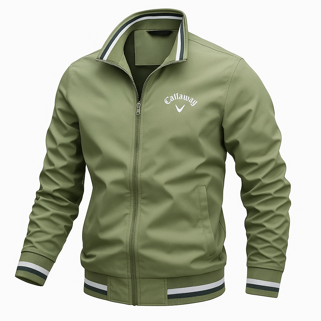 Bomberjacke - Lässige, leichte Herren-Zip-Up Jacke-HauteBerlin