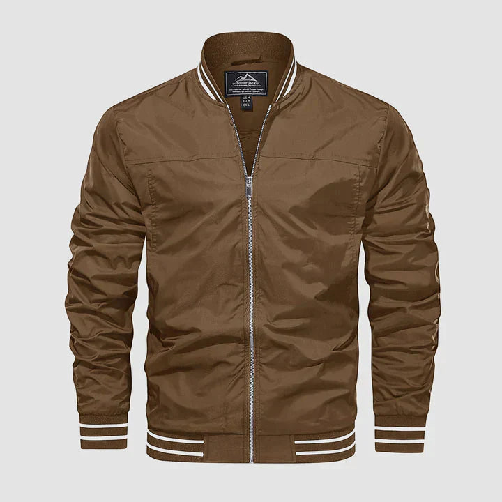 Bomberjacke - Leichte Harrington-Sommerjacke mit Reißverschluss für Männer-HauteBerlin