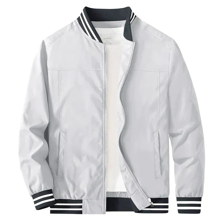 Bomberjacke - Leichte Harrington-Sommerjacke mit Reißverschluss für Männer-HauteBerlin