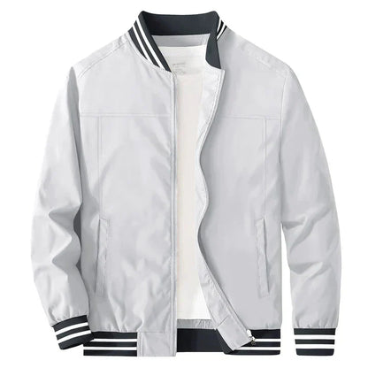 Bomberjacke - Leichte Harrington-Sommerjacke mit Reißverschluss für Männer-HauteBerlin