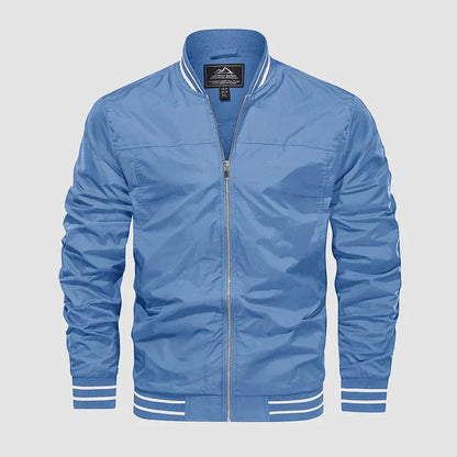 Bomberjacke - Leichte Harrington-Sommerjacke mit Reißverschluss für Männer-HauteBerlin