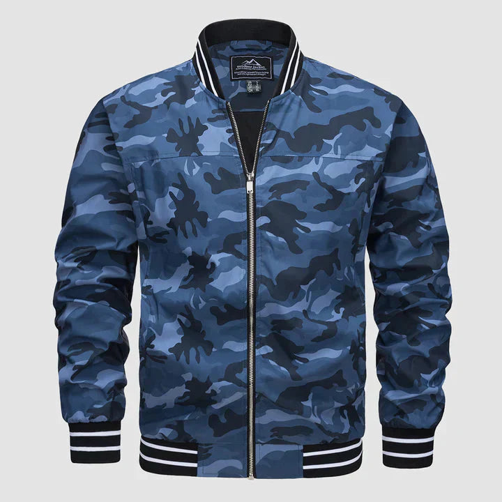 Bomberjacke - Leichte Harrington-Sommerjacke mit Reißverschluss für Männer-HauteBerlin
